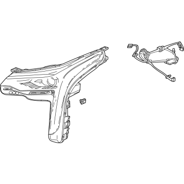 GM 84977279 HEADLAMP ASM-FRT