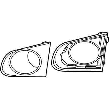 GM 95095471 Bezel Assembly, Front Fog Lamp