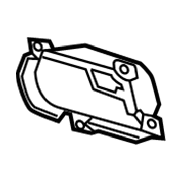 GM 22902344 Cover, Front Tow Hook Opening