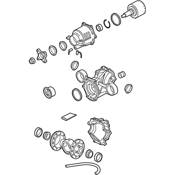 Pontiac Torrent Differential - 19180874