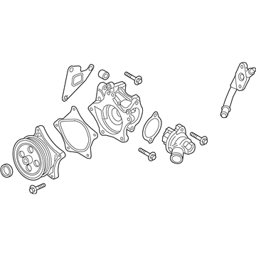 2016 Chevrolet Volt Water Pump - 12681173