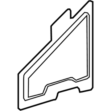 GM 22868996 Insulator, Rear Side Door