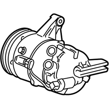 Cadillac A/C Compressor - 19419911