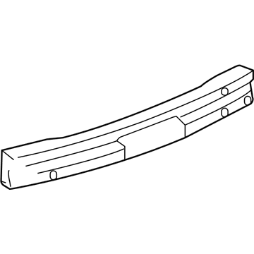 GM 25800854 Bar Assembly, Rear Bumper Imp