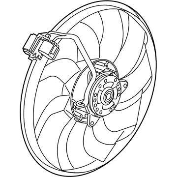 GM 95018629 Fan Asm,Engine Cooler