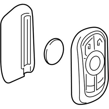 GM 13547571 TRANSMITTER ASM-R/CON DR LK & THEFT DTRNT