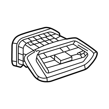 GM 42833818 OUTLET ASM-I/P OTR AIR *GALVANO SILVV