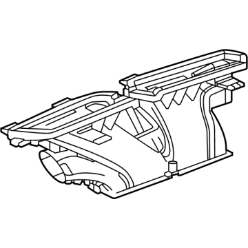 GM 60003367 Duct, W/S Defr Otlt