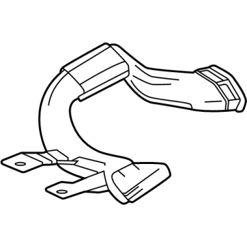 GM 60004362 Duct, Si Wdo Defg Otlt