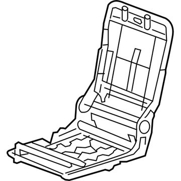 GM 22736371 Frame Assembly, Rear Seat