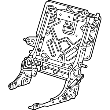 GM 84782311 FRAME ASM,R/SEAT BK