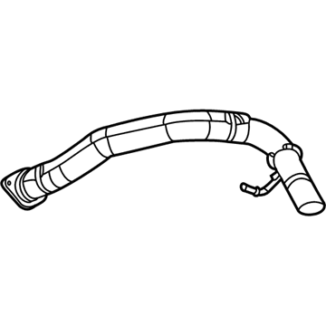 2010 Hummer H3T Exhaust Pipe - 94700609