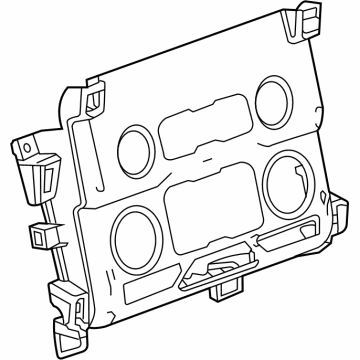 GM 84461658 Bezel Assembly, I/P Acsry *Black