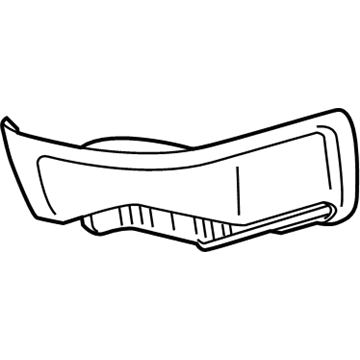 GM 84636771 Insert, Rear Bpr Step Pad