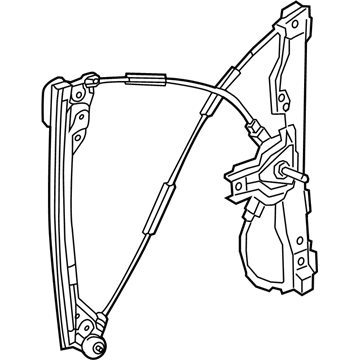 GM 84652631 Front Side Door Window Regulator Assembly