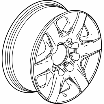 GM 84742715 Wheel, Front & Rr