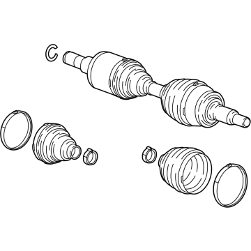 2023 Chevrolet Colorado Axle Shaft - 84521702