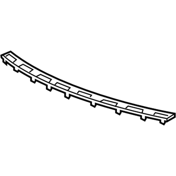 GM 20983814 Pad,Rear Bumper Fascia