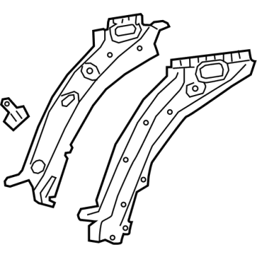 GM 84722878 Rail Assembly, F/Cmpt Upr Si