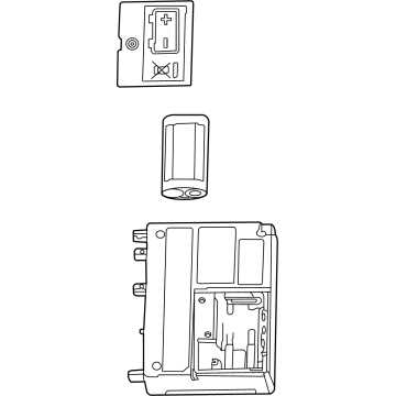 GM 86581706 MODULE ASM-COMN INTERFACE(W/M/TEL XCVR)EC