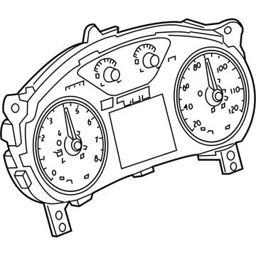 GM 23505533 Instrument Cluster Assembly