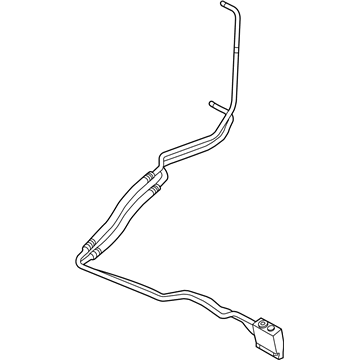 2017 Chevrolet Silverado Oil Cooler Hose - 84791853