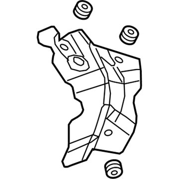 GM 12650086 Shield Assembly, Turbo Heat (Lh)