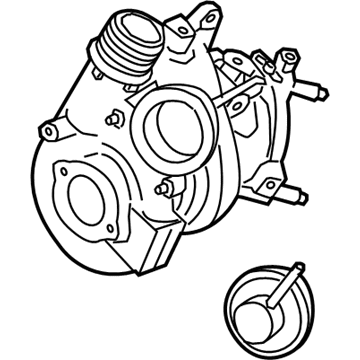 Cadillac XTS Turbocharger - 12675808