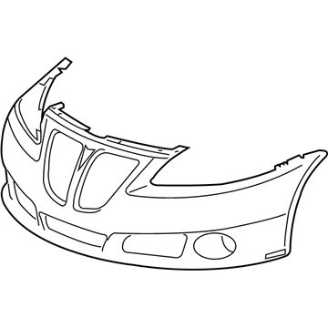 GM 25876635 Front Bumper Cover *Service Primer