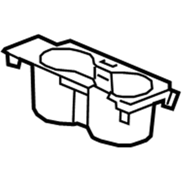 GM 20999314 Holder,Front Floor Console Front Cup