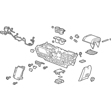 Chevrolet Malibu Center Console - 22909329