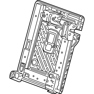 GM 13513496 Frame Assembly, Rear Seat Back (40%)