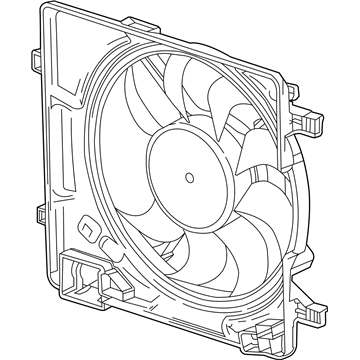 2021 Chevrolet Spark A/C Condenser Fan - 42426778