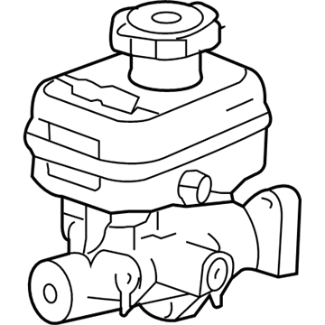 2011 Chevrolet Colorado Brake Master Cylinder - 19432750