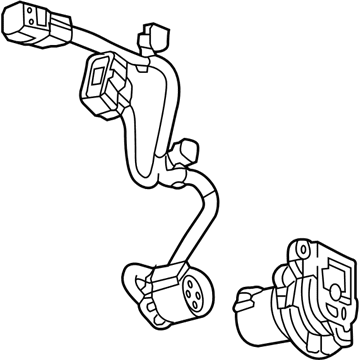 GM 84273972 Harness Assembly, Trailer Rear Wiring