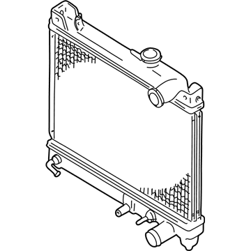 Chevrolet Tracker Radiator - 91174508