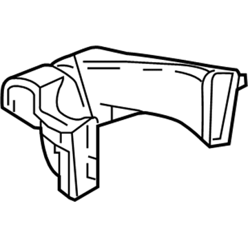 GM 23377204 Duct Assembly, Instrument Panel Air Outlet