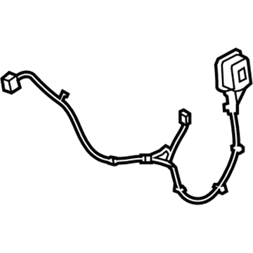 GM 22973934 Harness Assembly, Rear Side Door Door Wiring