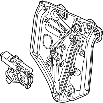 2019 Buick Cascada Window Regulator - 13366914