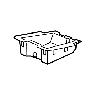 GM 84849217 Compartment, F/Seat Stow