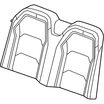 GM 84679922 Cover, R/Seat Bk *Kalahari