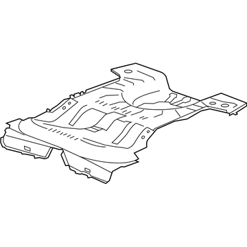 GM 20914258 Bar, Floor Panel #5 Cr