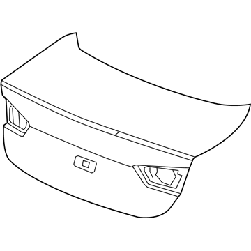 GM 84538677 Lid Assembly, R/Cmpt