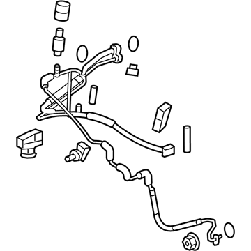 2015 Chevrolet Impala A/C Hose - 84429955