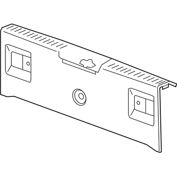 GM 95408364 Molding Assembly, Lift Gate Sill Garnish *Black