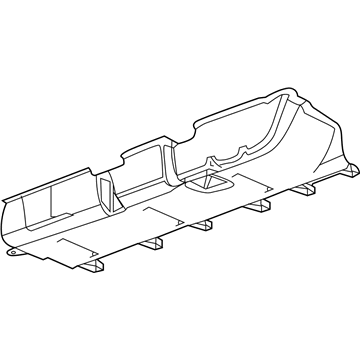 GM 86801501 DEFLECTOR ASM-U/B RR AIR