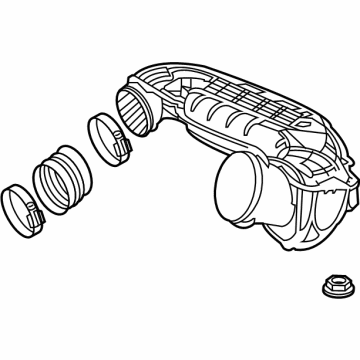 Cadillac Escalade Air Intake Coupling - 84943351