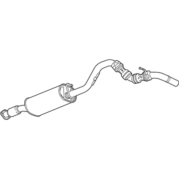 2020 Chevrolet Express Exhaust Pipe - 85516773