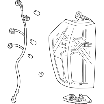 GM 84849416 Lamp Assembly, Rear Body Structure Stop