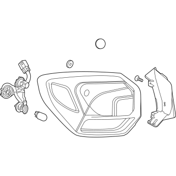 Buick Encore GX Back Up Light - 42747396